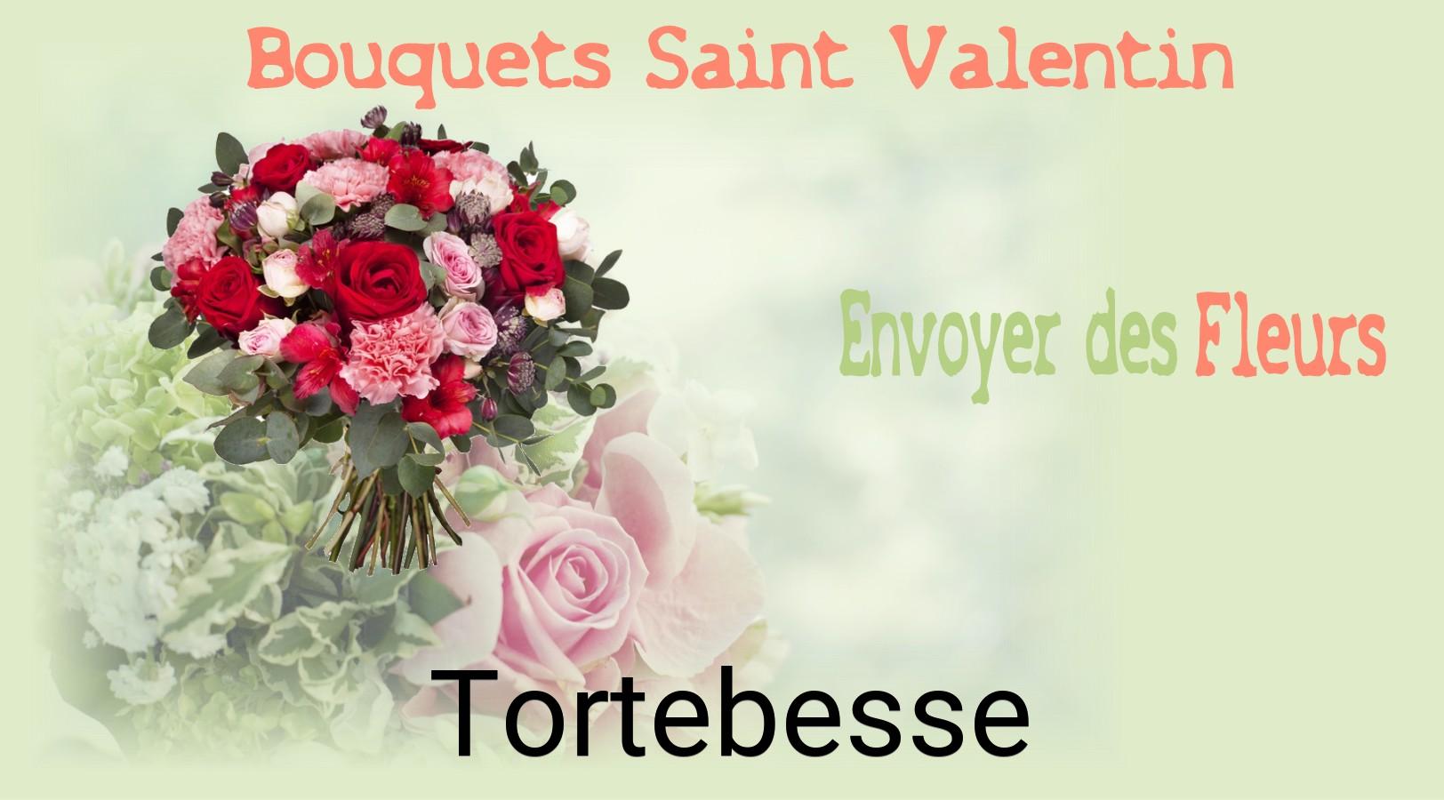 Roses de Saint-Valentin livrées à Tortebesse